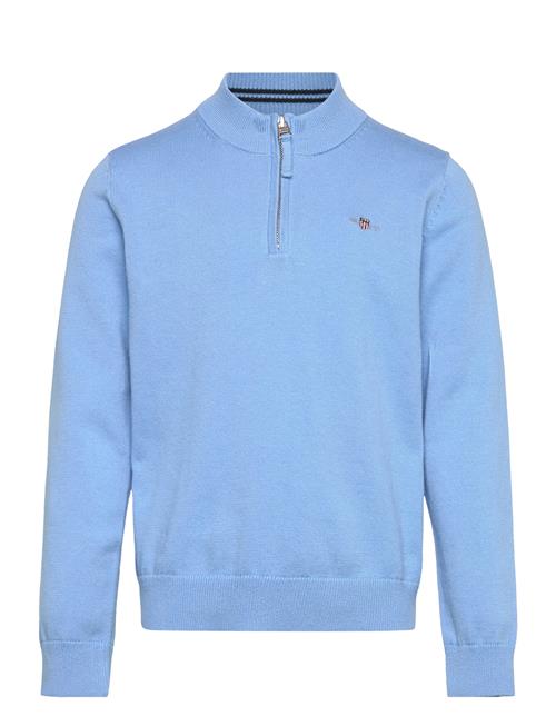 Shield Cotton Half Zip GANT Blue