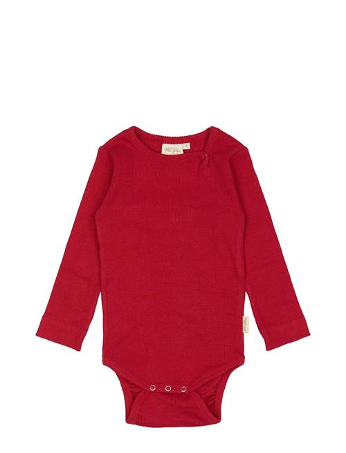 Body L/S Modal Petit Piao Red