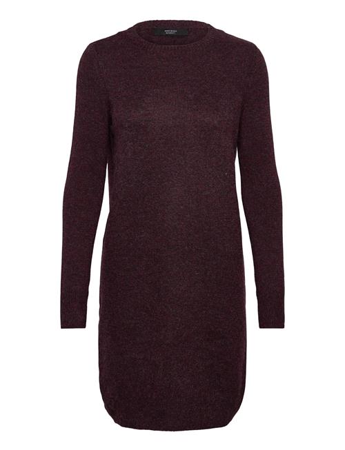 Vmmdoffy Ls O-Neck Dress Ga Noos Vero Moda Maternity Burgundy