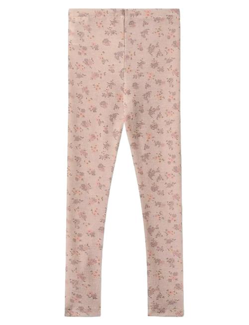 Wool Leggings Agi Wheat Pink