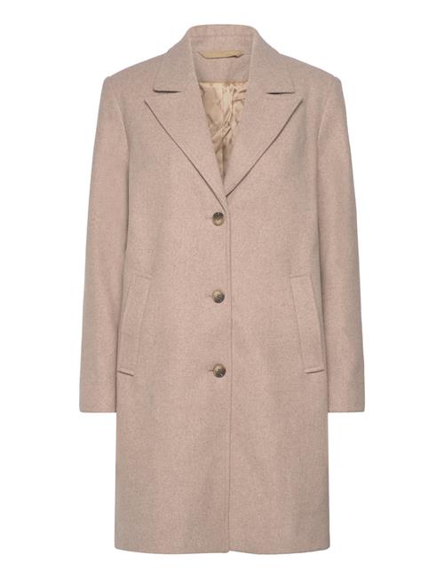 Slfnew Alma Wool Coat Noos Selected Beige