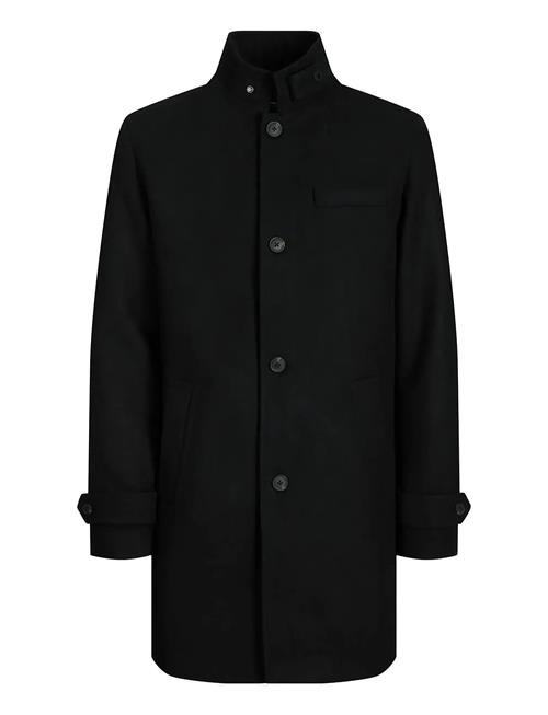 Jack & Jones Jjemelton Wool Coat Sn Jack & J S Black