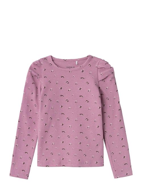 Nmfolinne Ls Slim Top Name It Pink