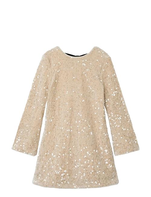 Nkfrusitta Ls Dress Name It Beige