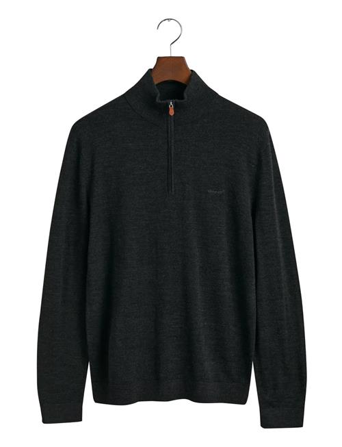Extrafine Merino Wool Half Zip GANT Black