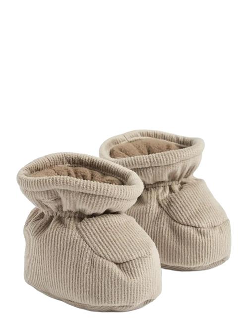 Puffer Baby Booties Fuffa Wheat Beige