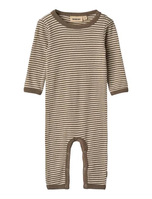 Wool Jumpsuit L/S Haven Wheat Beige