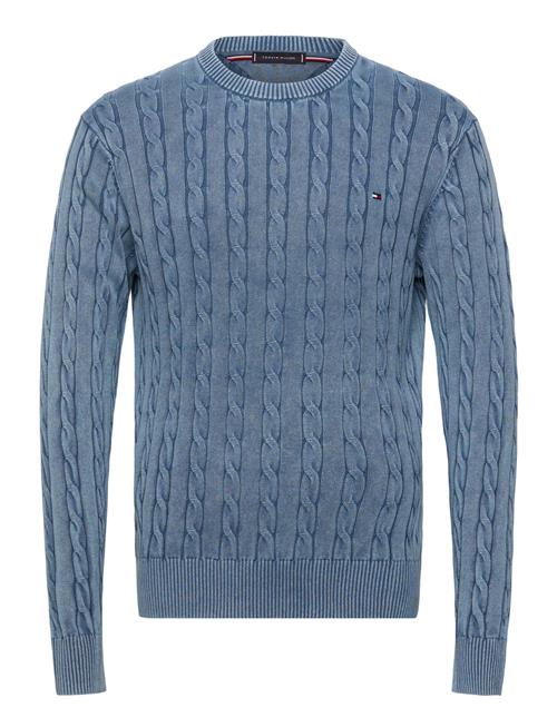 Classic Cable Gmd C Nk Tommy Hilfiger Blue