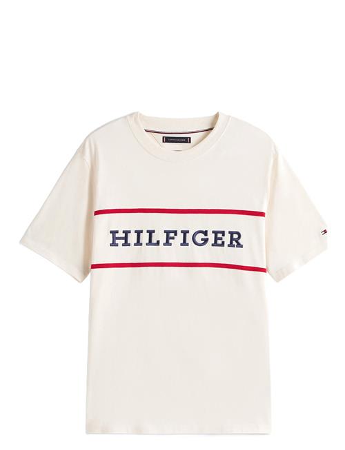 Americana Colourblock Tee Tommy Hilfiger White