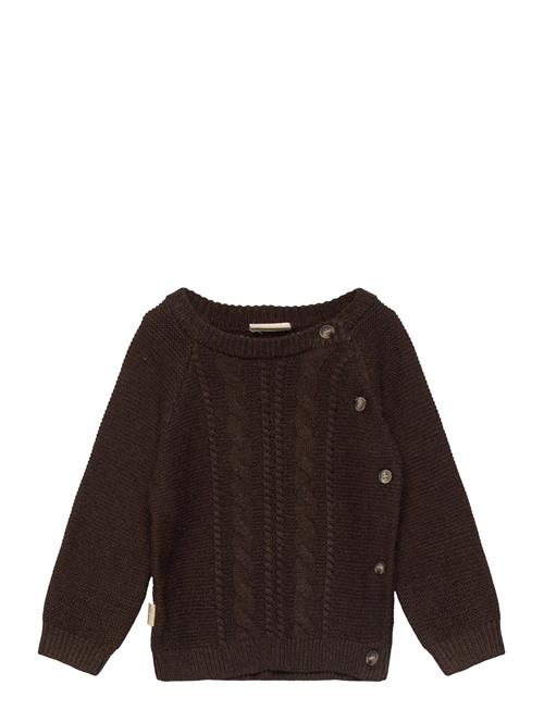 Ppdaqo Knit Shirt Petit Piao Brown