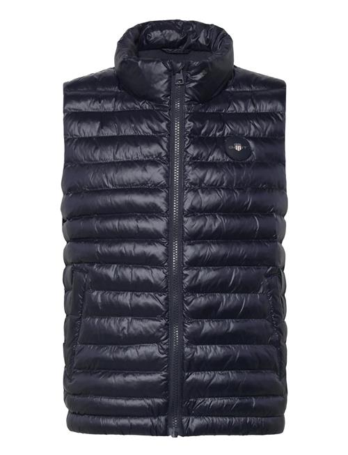 Shiny Light Padded Vest GANT Navy