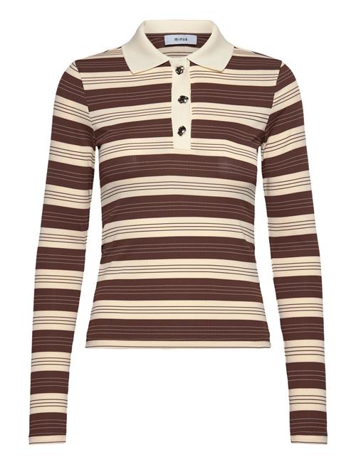 Mspammie Long Sleeve T-Shirt Minus Brown