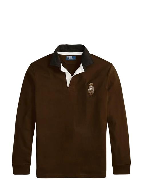 Classic Fit Polo Bear Rugby Shirt Polo Ralph Lauren Brown