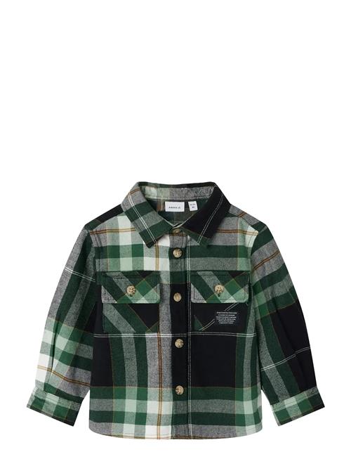 Nmmnorris Ls Overshirt Name It Green