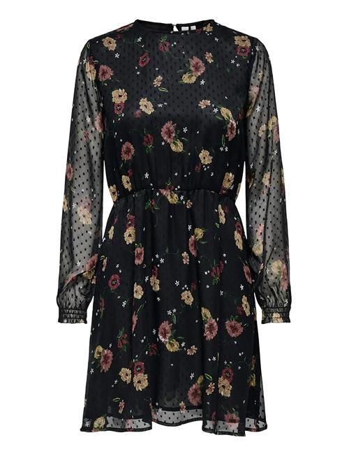 Careliza Life Ls O-Neck Dress Wvn ONLY Carmakoma Black