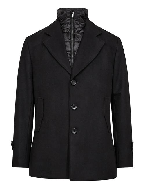 Bs Northland Regular Fit Coat Bruun & Stengade Black