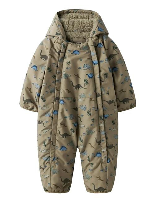 Nbmsnow05 Suit Aop Fo Name It Khaki