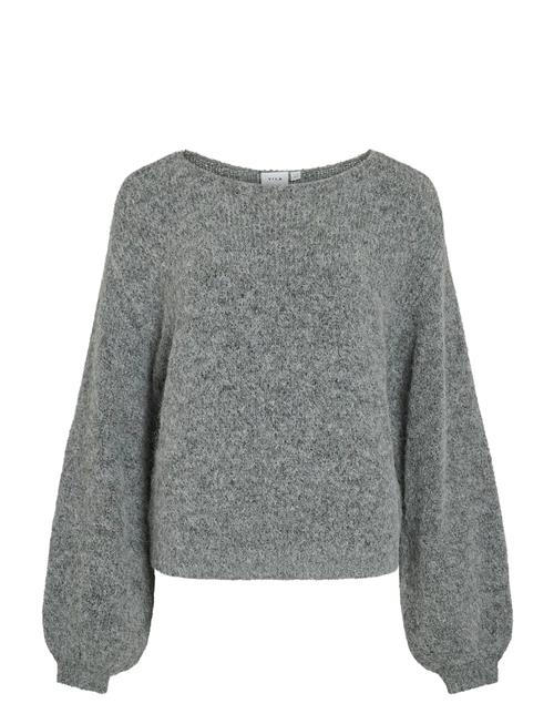 Vimarley L/S Knit Pullover Vila Grey