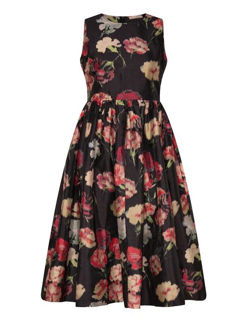 Taffeta Midi Dress By Ti Mo Black