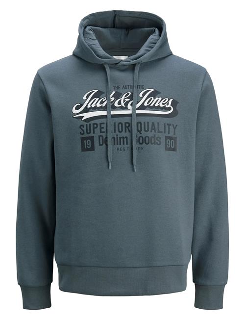 Jack & Jones Jjelogo Sweat Hood 2 Col 25/26 Noos Jack & J S Blue