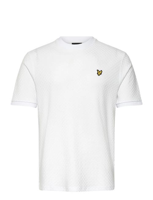 Football Jacquard T-Shirt Lyle & Scott White