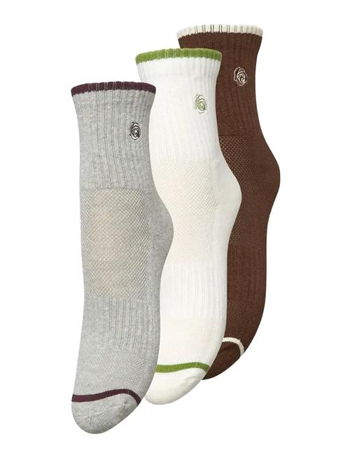 Rose Cotta Sock 3 Pack Becksöndergaard Patterned