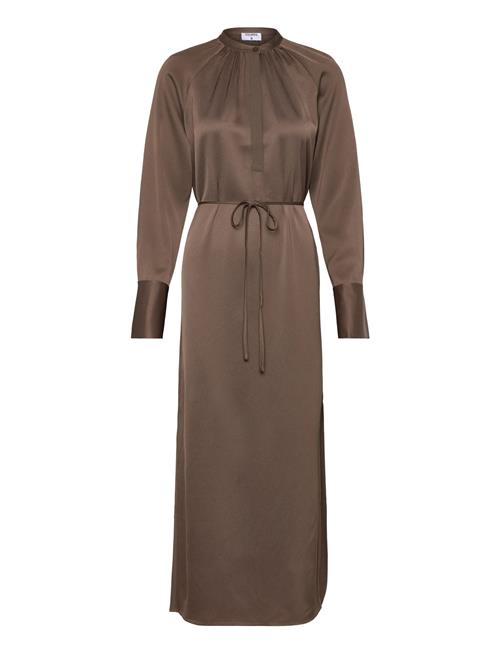 Gathered Raglan Dress Filippa K Brown