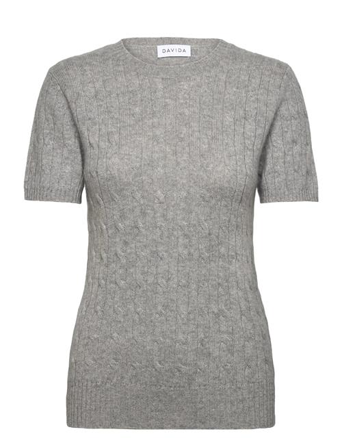 T-Shirt Cable Davida Cashmere Grey