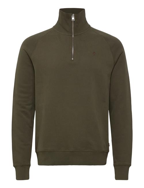 Maryon Half Zip Sweatshirt Morris Khaki
