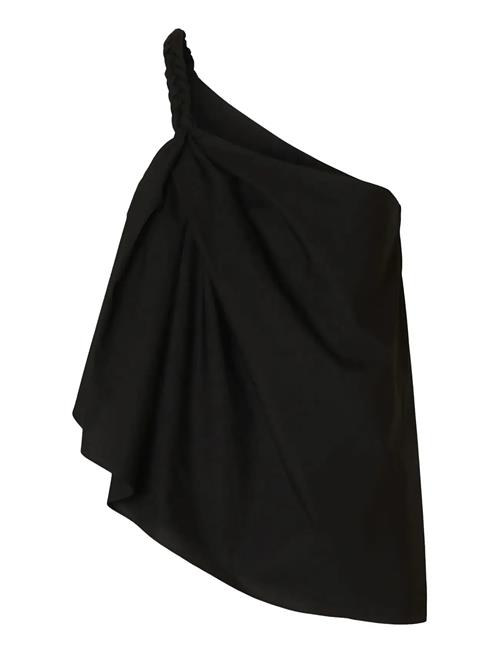 Slfesther Braided Shoulder Top B Selected Black