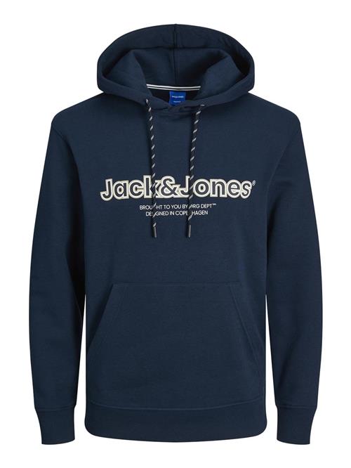 JACK & JONES Sweatshirt 'JORLakewood'  beige / marin / sort / hvid