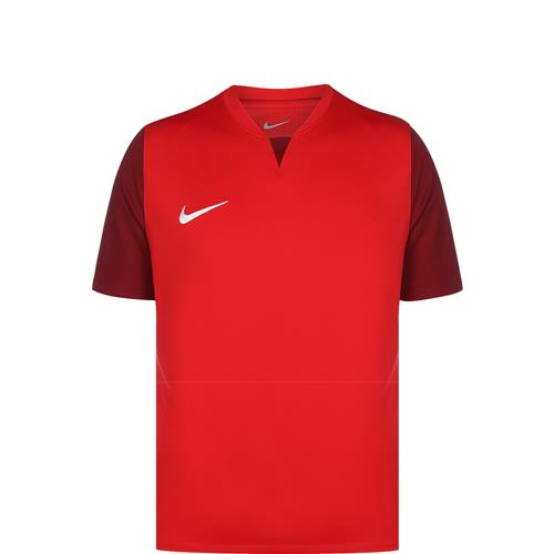 NIKE Funktionsskjorte 'Trophy V'  rød / vinrød / hvid