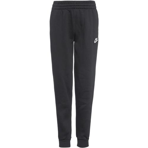 Nike Sportswear Bukser 'Club Fleece'  sort / hvid