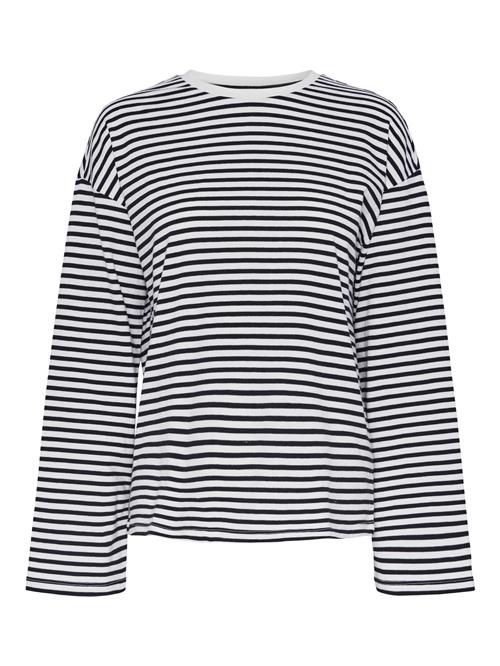 PIECES Shirts 'PCSadie'  sort / hvid