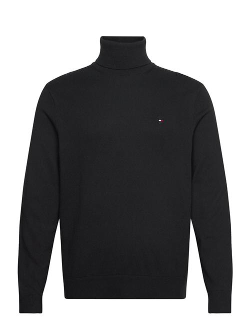 Pima Org Ctn Cashmere Roll Neck Tommy Hilfiger Black