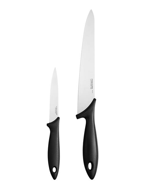 Essential Cook's Set 2Pcs Fiskars Black