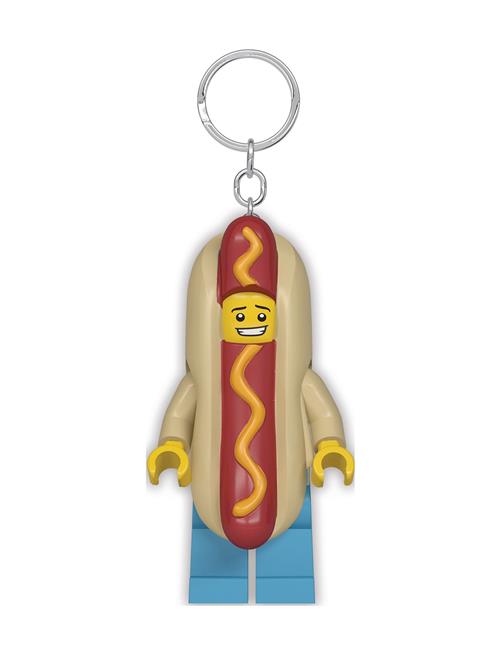 Lego Ikonisk, Hotdogmand Nøglering Med Led-Lys Euromic Patterned