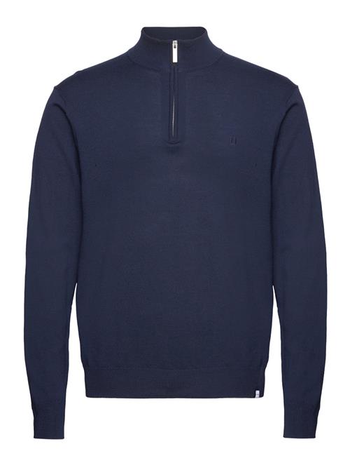 Greyson Half-Zip Merino Knit Les Deux Navy