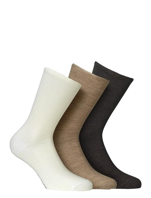 Knitted Merino Socks In 3-Pack Alpacasocks&Co Patterned