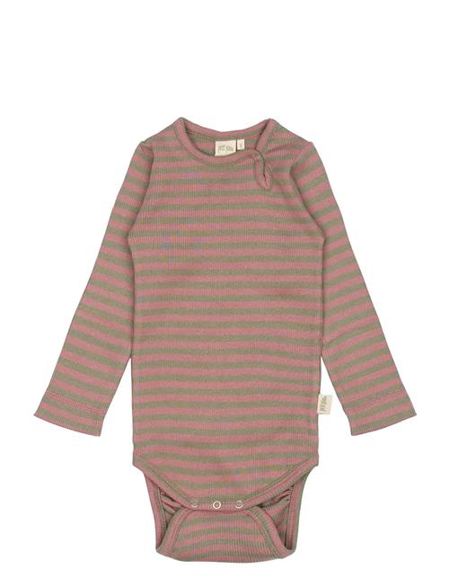 Body L/S Modal Striped Petit Piao Patterned
