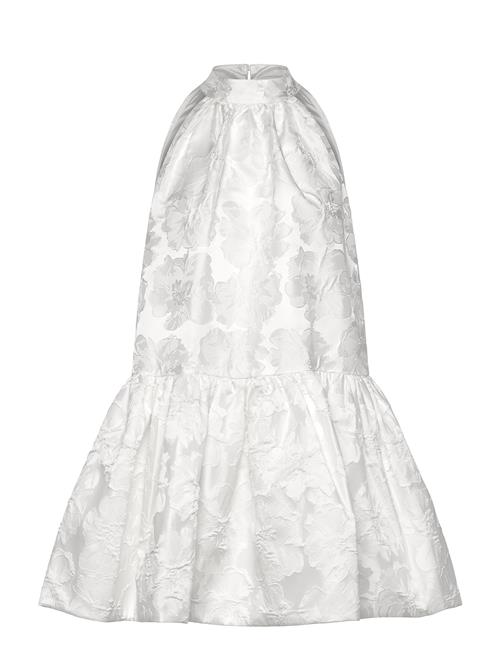 Flora Halterneck Mini Dress Malina White