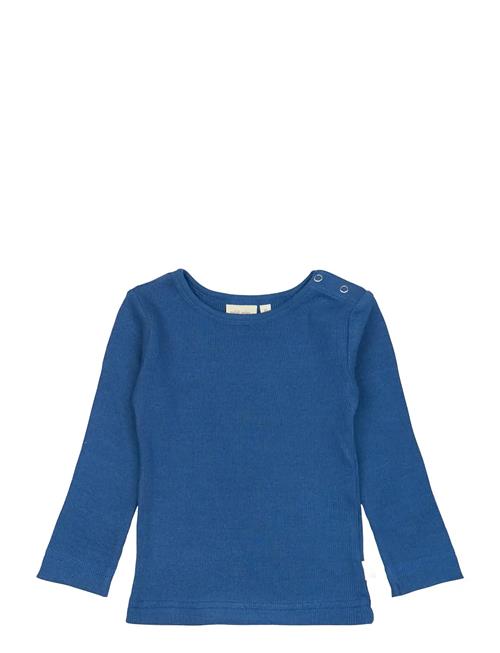 T-Shirt L/S Modal Petit Piao Blue