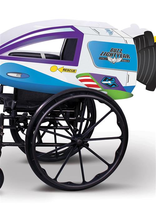 Buzz Lightyear Spaceship Adaptive Wheelchair Cover Disguise Patterned