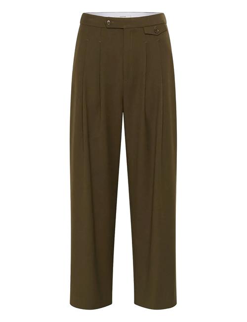 Gzedina Hw Pants Gestuz Khaki