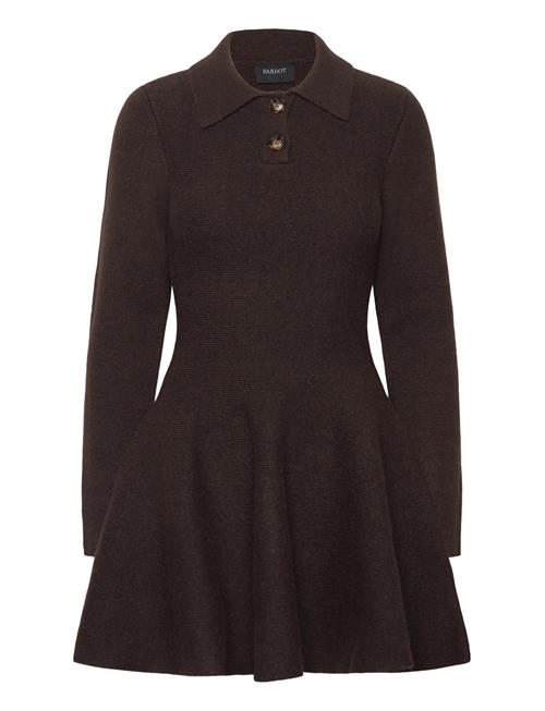 Lexter Long Sleeve Knit Dress Bardot Brown