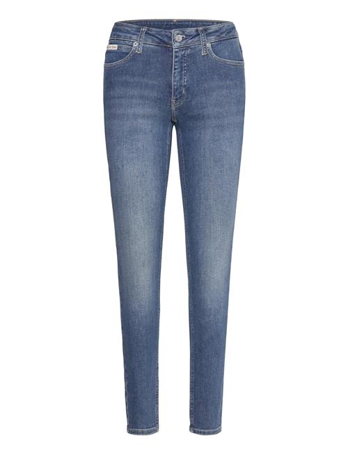 Mid Rise Skinny Calvin Klein Jeans Blue