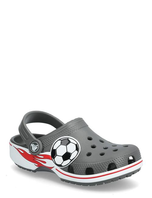 Classic Soccer Band Clog K Crocs Grey