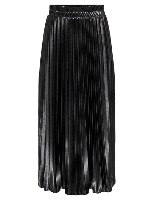 Carlyon Pleated Shine Skirt Jrs Noos ONLY Carmakoma Black