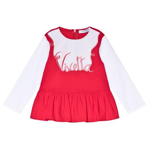 Vivetta Embroidered Peplum Top 6 Y    6 år  kvinde