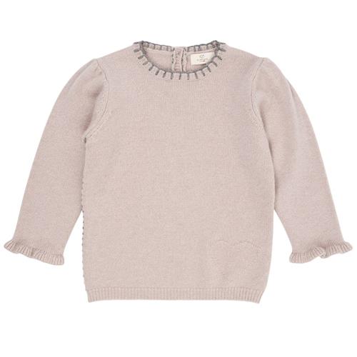 Copenhagen Colors Cashmere Bluse Beige 128 cm  Beige  128 cm  unisex